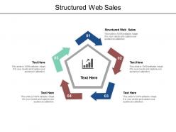 Structured web sales ppt powerpoint presentation slides example cpb