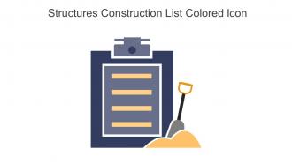 Structures Construction List Colored Icon In Powerpoint Pptx Png And Editable Eps Format