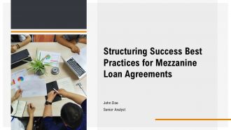 Structuring Success Best Practices For Mezzanine Loan Agreements PPT Template ST AI
