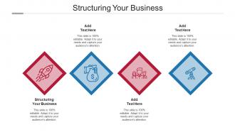 Structuring Your Business Ppt Powerpoint Presentation Show Layouts Cpb