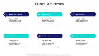 Student Debt Increase In Powerpoint And Google Slides Cpb