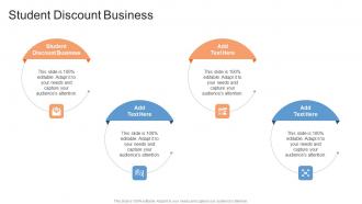 Student Discount Business In Powerpoint And Google Slides Cpb