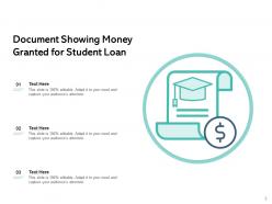 Student Loan Education Document Graduate Dollar Application Required Currency