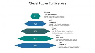 Student loan forgiveness ppt powerpoint presentation infographic template microsoft cpb