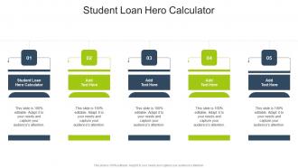 Student Loan Hero Calculator In Powerpoint And Google Slides Cpb