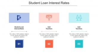 Student Loan Interest Rates Ppt Powerpoint Presentation Portfolio Microsoft Cpb
