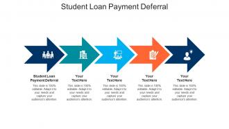 Student loan payment deferral ppt powerpoint presentation file introduction cpb