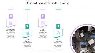 Student Loan Refunds Taxable In Powerpoint And Google Slides Cpb
