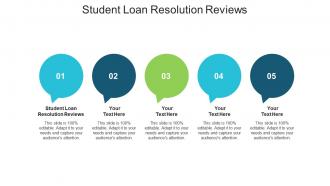 Student loan resolution reviews ppt powerpoint presentation portfolio layouts cpb