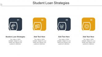 Student Loan Strategies Ppt Powerpoint Presentation Pictures Files Cpb