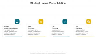 Student Loans Consolidation In Powerpoint And Google Slides Cpb