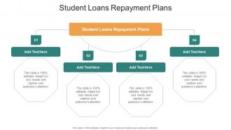 Student Loans Repayment Plans In Powerpoint And Google Slides Cpb