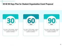 Student organization event proposal powerpoint presentation slides
