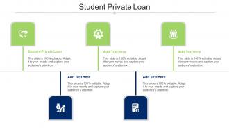 Student Private Loan Ppt Powerpoint Presentation Infographics Show Cpb
