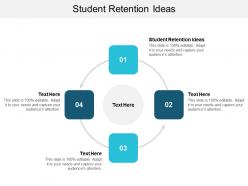 Student retention ideas ppt powerpoint presentation infographic template summary cpb
