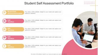 Student Self Assessment Portfolio In Powerpoint And Google Slides Cpb