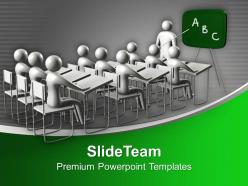 Students In Classroom Education Concept Powerpoint Templates Ppt Backgrounds For Slides 0113