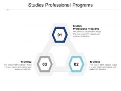 Studies professional programs ppt powerpoint presentation file vector cpb