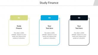 Study finance ppt powerpoint presentation slides graphic tips cpb