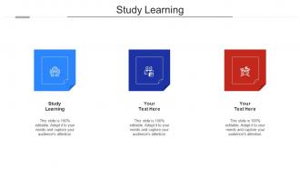 Study Learning Ppt Powerpoint Presentation Gallery Icon Cpb