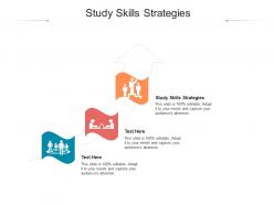Study skills strategies ppt powerpoint presentation slides model cpb