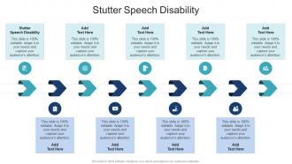 Stutter Speech Disability In Powerpoint And Google Slides Cpb