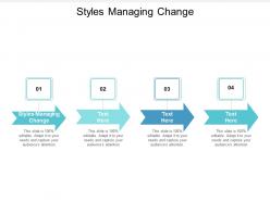 Styles managing change ppt powerpoint presentation ideas microsoft cpb