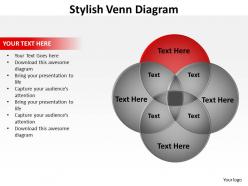 Stylish venn diagram templates 8