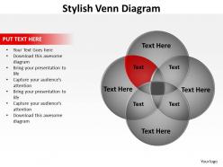 Stylish venn diagram templates 8