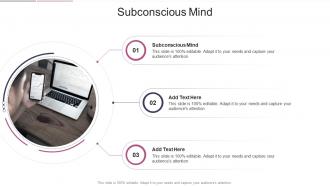 Subconscious Mind In Powerpoint And Google Slides Cpb