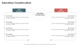Subculture Counterculture In Powerpoint And Google Slides Cpb