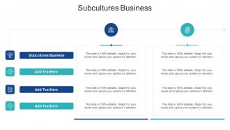 Subcultures Business In Powerpoint And Google Slides Cpb