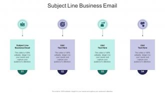 Subject Line Business Email In Powerpoint And Google Slides Cpb