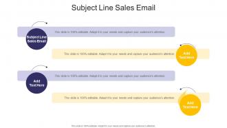 Subject Line Sales Email In Powerpoint And Google Slides Cpb