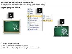 85431457 style variety 3 blackboard 1 piece powerpoint presentation diagram infographic slide