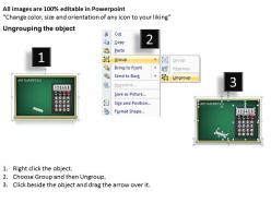 64913434 style variety 3 blackboard 1 piece powerpoint presentation diagram infographic slide