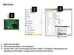 92791609 style variety 3 blackboard 1 piece powerpoint presentation diagram infographic slide