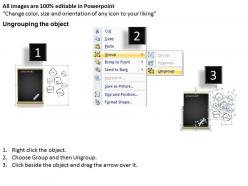 3703489 style variety 3 blackboard 1 piece powerpoint presentation diagram infographic slide
