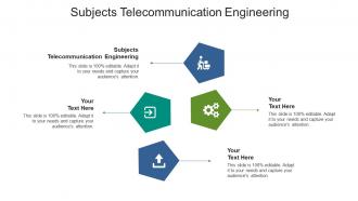 Subjects telecommunication engineering ppt powerpoint presentation portfolio elements cpb
