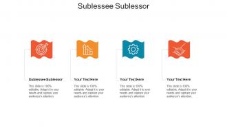 Sublessee sublessor ppt powerpoint presentation file infographic template cpb