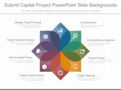 Submit capital project powerpoint slide backgrounds