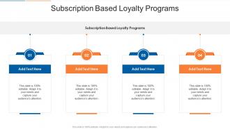 Subscription Based Loyalty Programs In Powerpoint And Google Slides Cpb