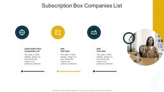 Subscription Box Companies List In Powerpoint And Google Slides Cpb