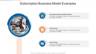 Subscription Business Model Examples In Powerpoint And Google Slides Cpb