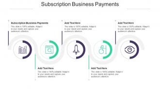 Subscription Business Payments Ppt Powerpoint Presentation Inspiration Example Introduction Cpb