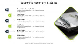 Subscription Economy Statistics In Powerpoint And Google Slides Cpb
