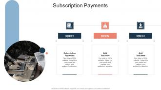 Subscription Payments In Powerpoint And Google Slides Cpb