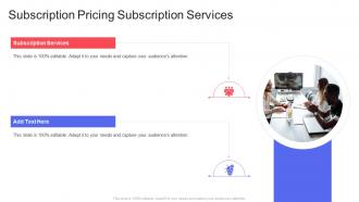 Subscription Pricing Subscription Services In Powerpoint And Google Slides Cpb