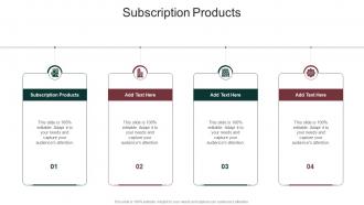 Subscription Products In Powerpoint And Google Slides Cpb