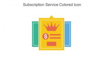 Subscription Service Colored Icon In Powerpoint Pptx Png And Editable Eps Format
